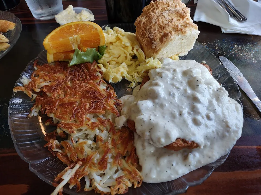 Chicken Fried Steak and Eggs